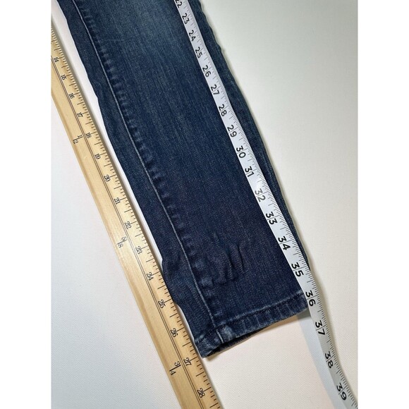 Pilcro and the Letterpress Anthro High Rise Denim Leggings Blue Jeans Women's 27 - Picture 13 of 13